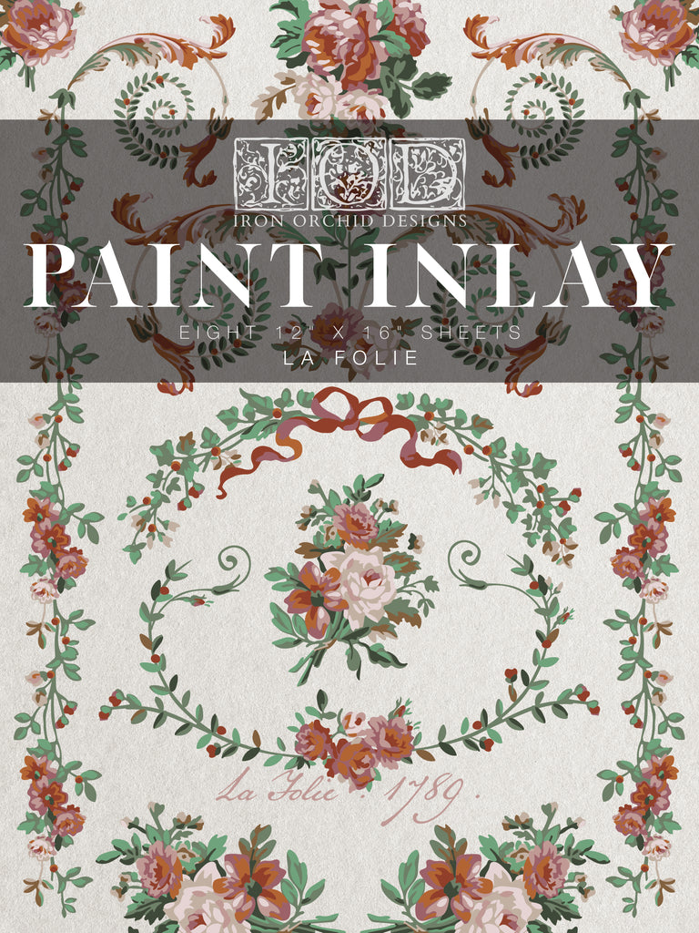La Folie IOD Paint Inlay - DEJA VU BOUTIK