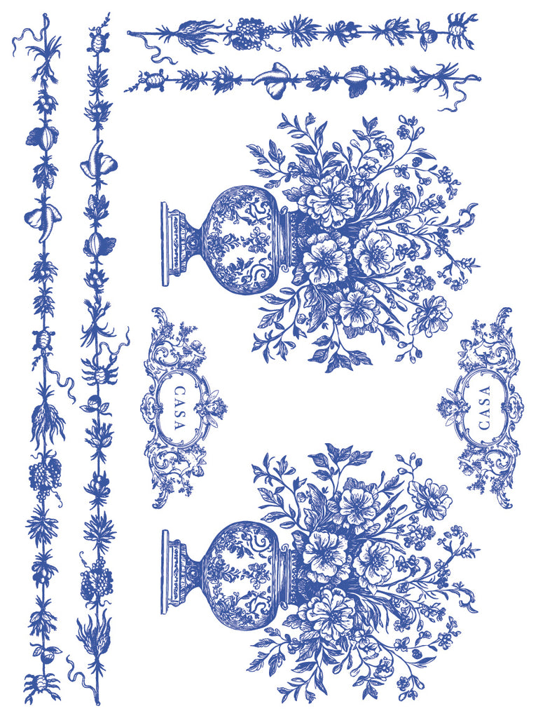 Portofino IOD Paint Inlay - DEJA VU BOUTIK