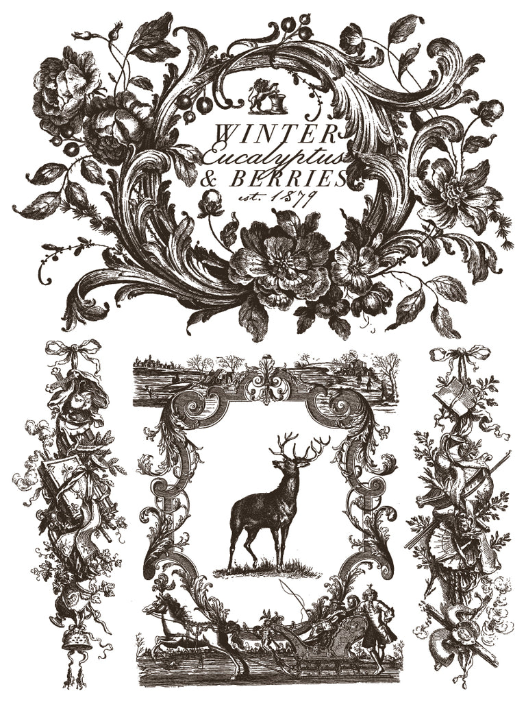 Twelfth Night IOD Paint Inlay - DEJA VU BOUTIK