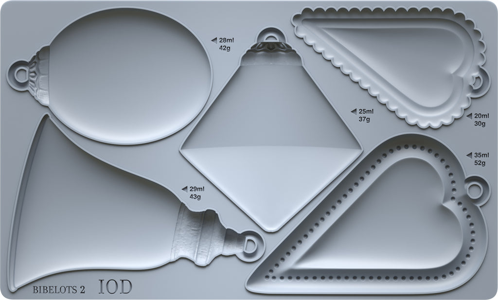Bibelots 2 IOD Decor Mould - DEJA VU BOUTIK