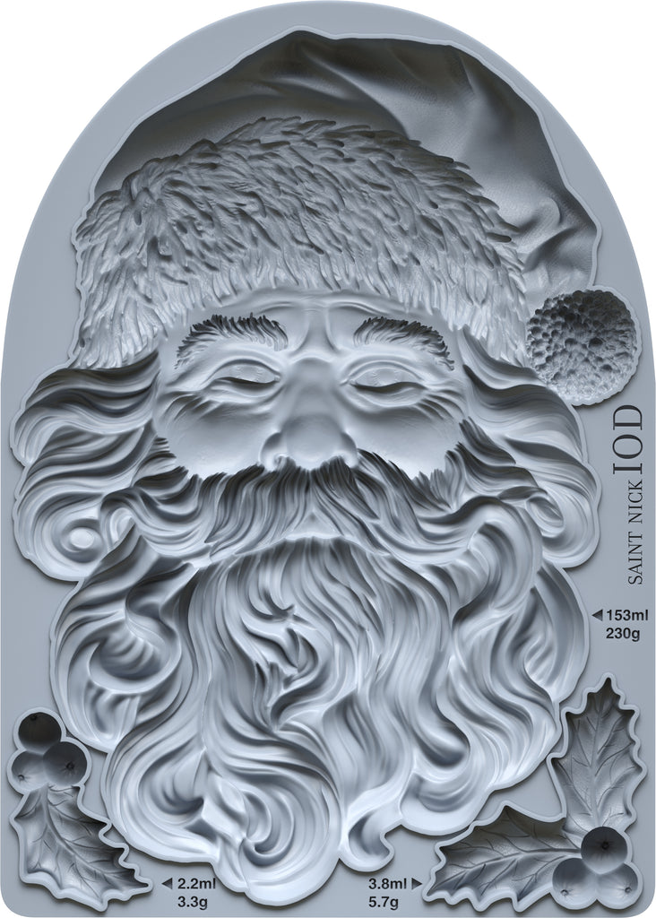 Saint Nick IOD Decor Mould - DEJA VU BOUTIK