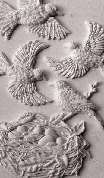 Sparrow's Nest IOD Decor Mould - DEJA VU BOUTIK
