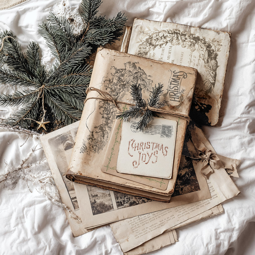 Christmas Post IOD Decor Stamp - DEJA VU BOUTIK