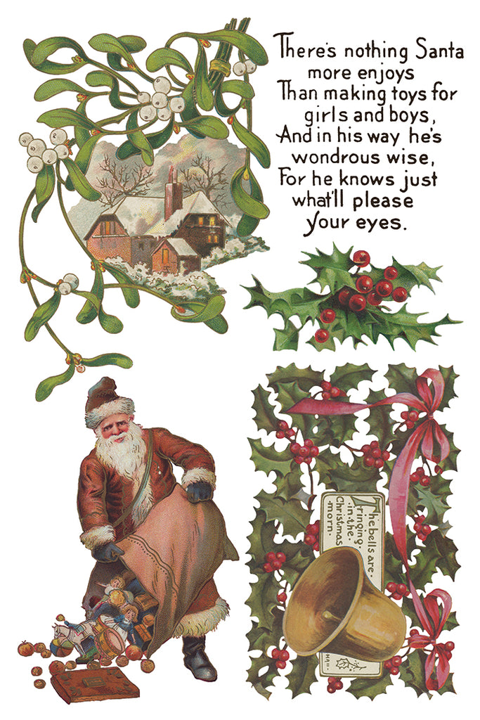 Christmas Joy IOD Decor Transfer - DEJA VU BOUTIK
