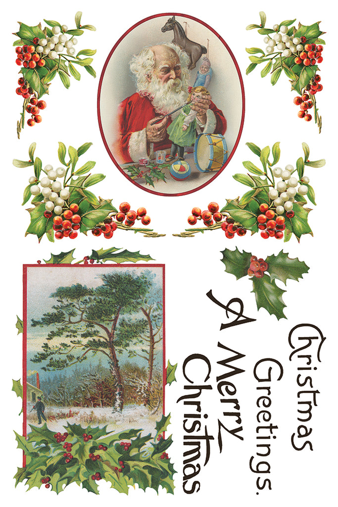 Christmas Joy IOD Decor Transfer - DEJA VU BOUTIK