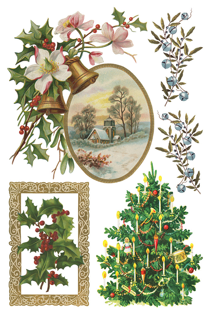 Christmas Joy IOD Decor Transfer - DEJA VU BOUTIK