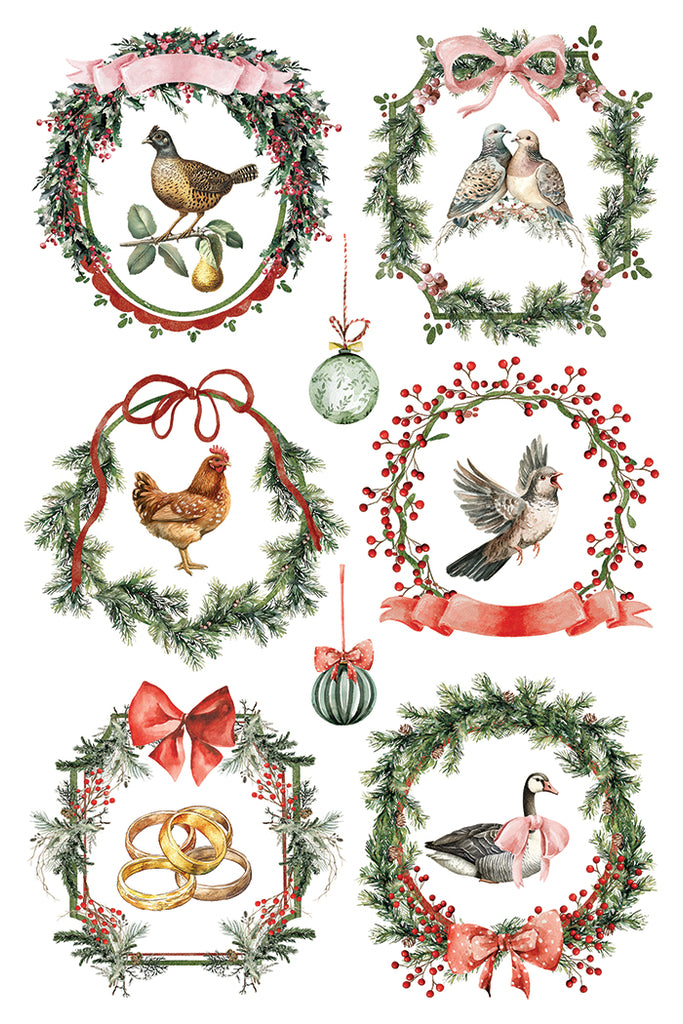 Partridge Lane IOD Decor Transfer - DEJA VU BOUTIK