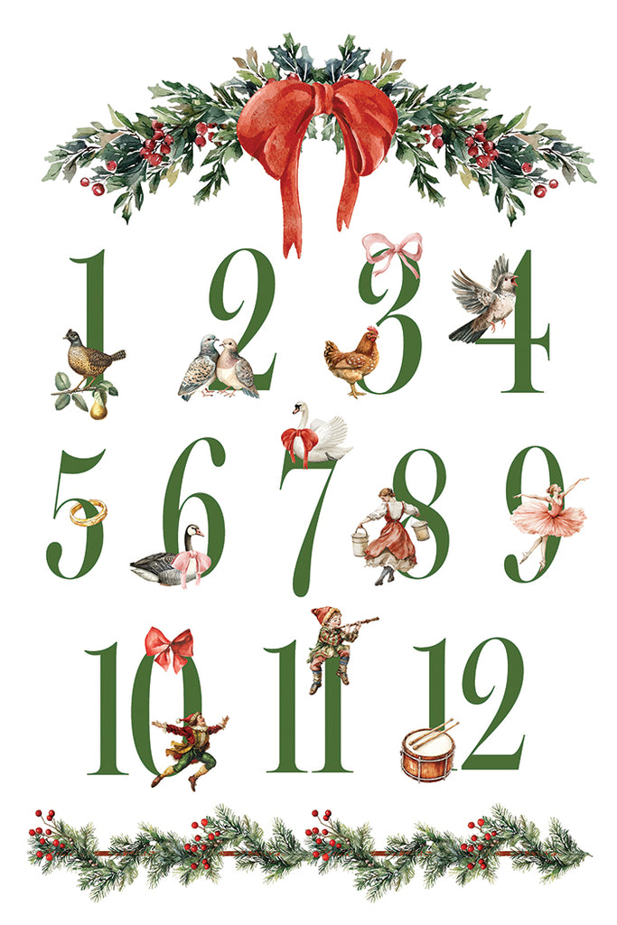 Partridge Lane IOD Decor Transfer - DEJA VU BOUTIK