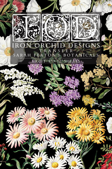 Sarah Featon's Botanicals IOD Decor Transfer - DEJA VU BOUTIK