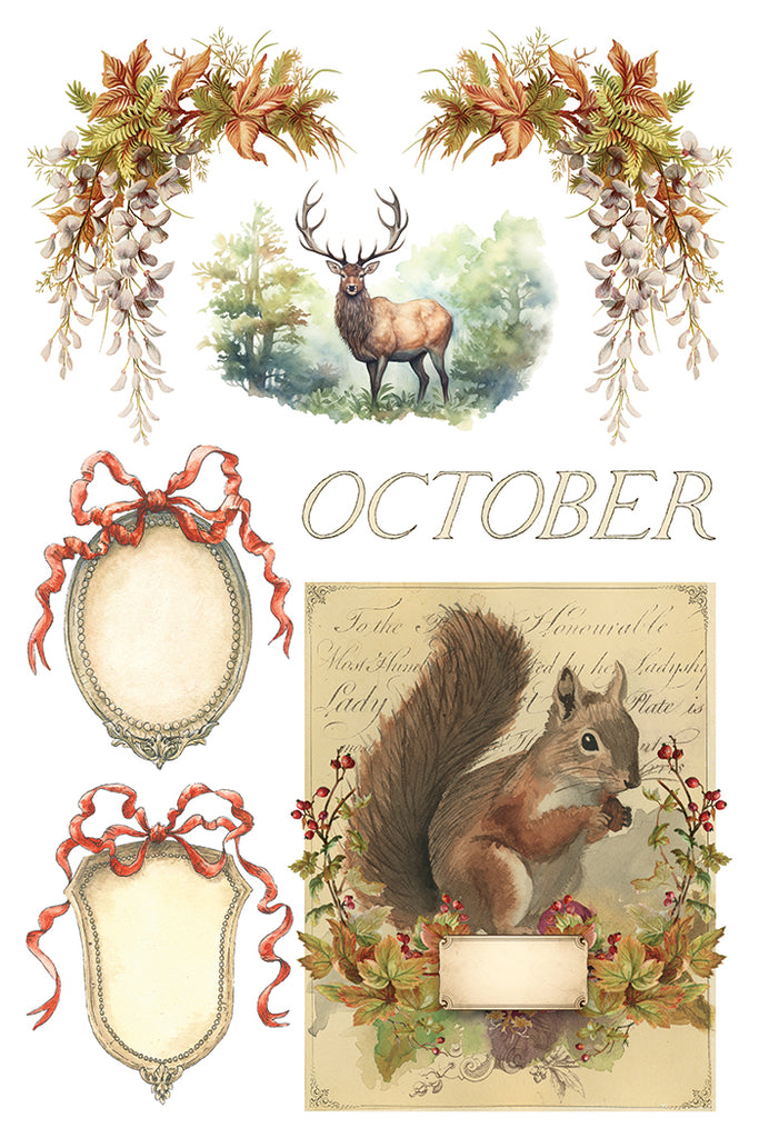 Santa's Hollow IOD Decor Transfer - DEJA VU BOUTIK
