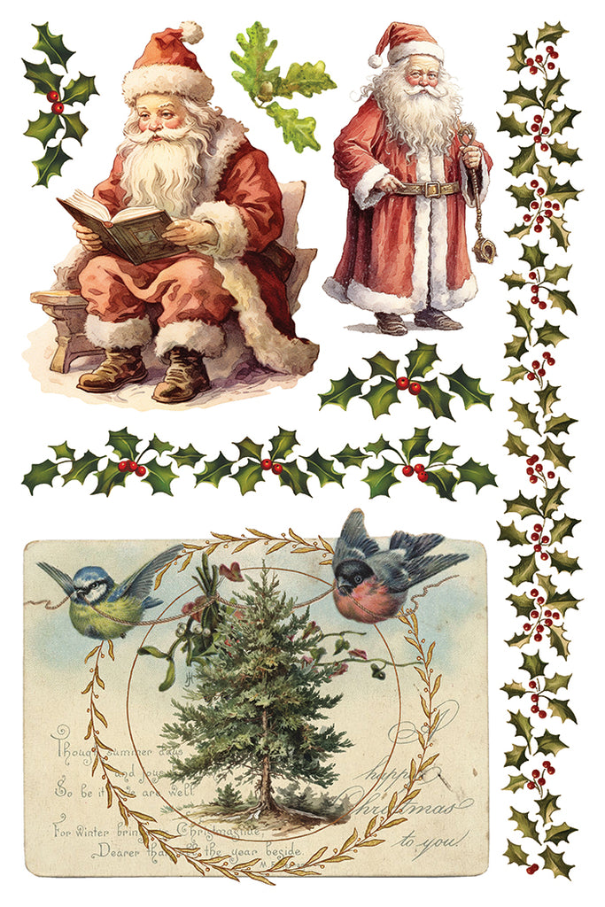 Santa's Hollow IOD Decor Transfer - DEJA VU BOUTIK