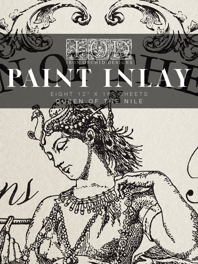 Queen of the Nile IOD Paint Inlay - DEJA VU BOUTIK