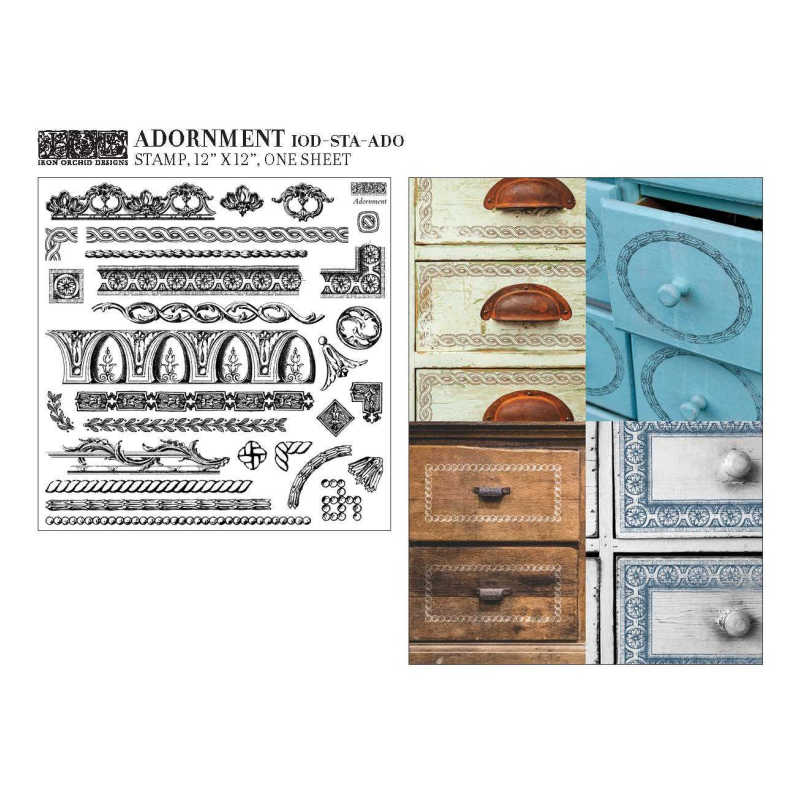 Adornment IOD Decor Stamp - DEJA VU BOUTIK
