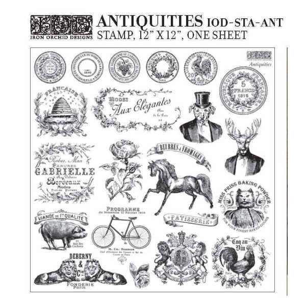Antiquities IOD Decor Stamp - DEJA VU BOUTIK