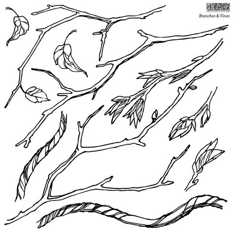 Branches & Vines IOD Decor Stamp - DEJA VU BOUTIK