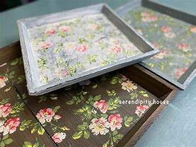 Rose Chintz IOD Paint Inlay - DEJA VU BOUTIK