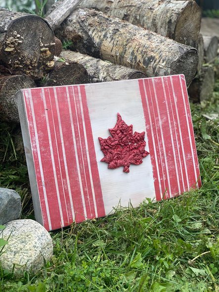 Canada Flag Sign - DEJA VU BOUTIK