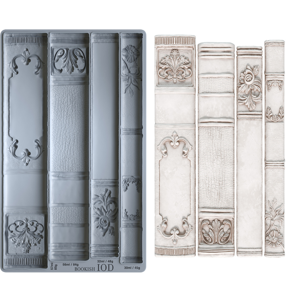 Bookish IOD Decor Mould - DEJA VU BOUTIK