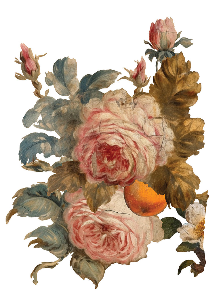 Joie de roses IOD Decor Transfer - DEJA VU BOUTIK
