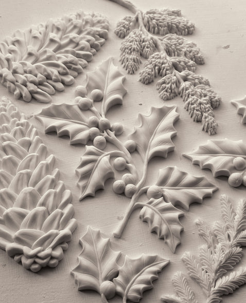 Winter Forage IOD Decor Mould - DEJA VU BOUTIK