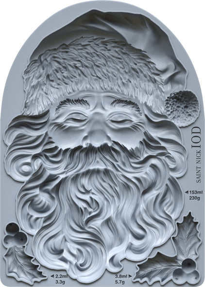 Saint Nick IOD Decor Mould - DEJA VU BOUTIK