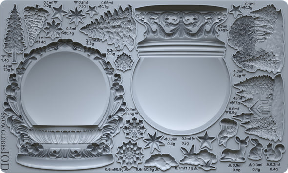 Snow Globes IOD Decor Mould - DEJA VU BOUTIK