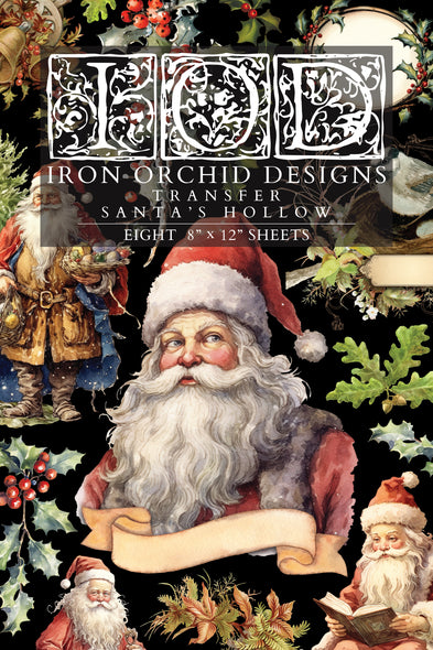 Santa's Hollow IOD Decor Transfer - DEJA VU BOUTIK