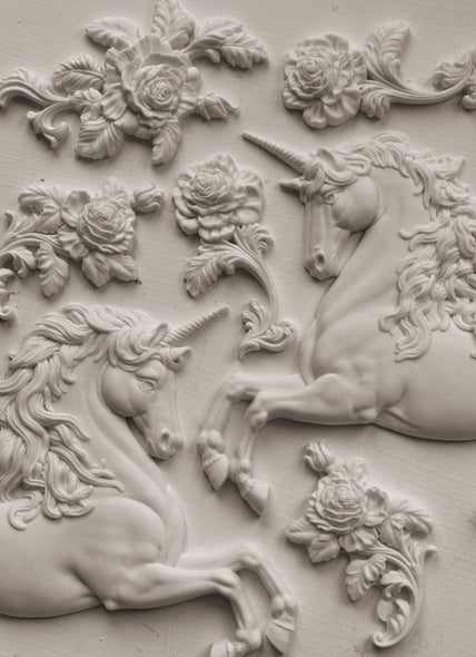 Unicorns IOD Decor Mould - DEJA VU BOUTIK