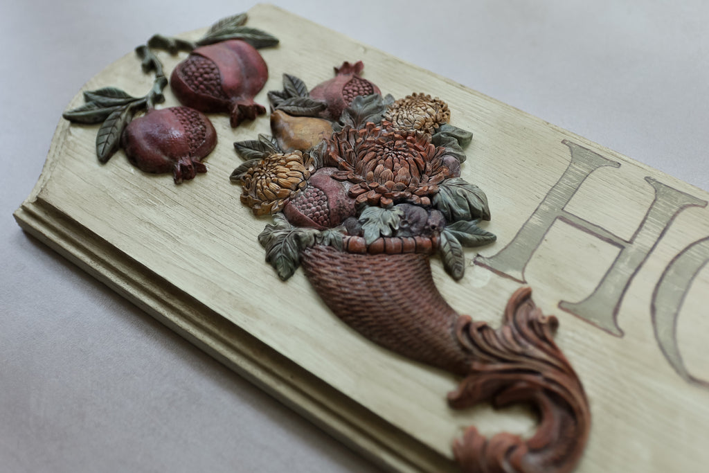 Cornucopias IOD Decor Mould