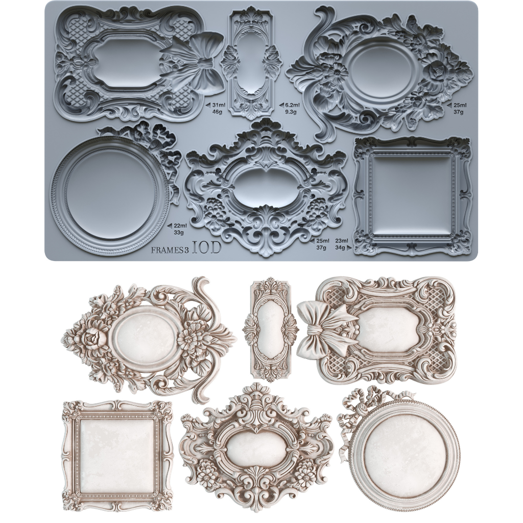 Frames 3 IOD Decor Mould - DEJA VU BOUTIK