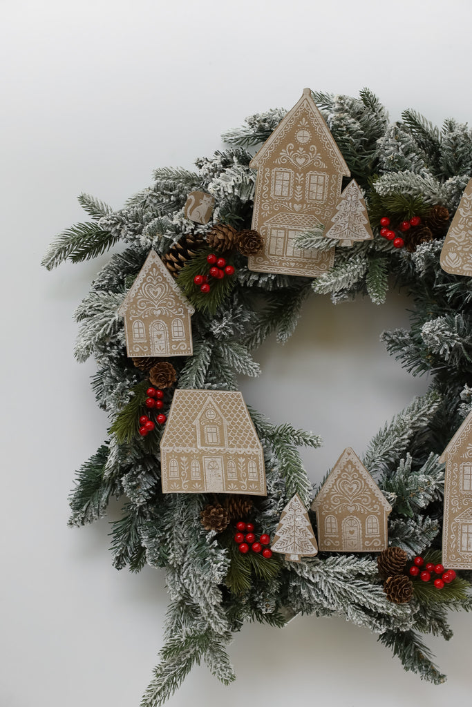 Gingerbread Lane IOD Decor Stamp