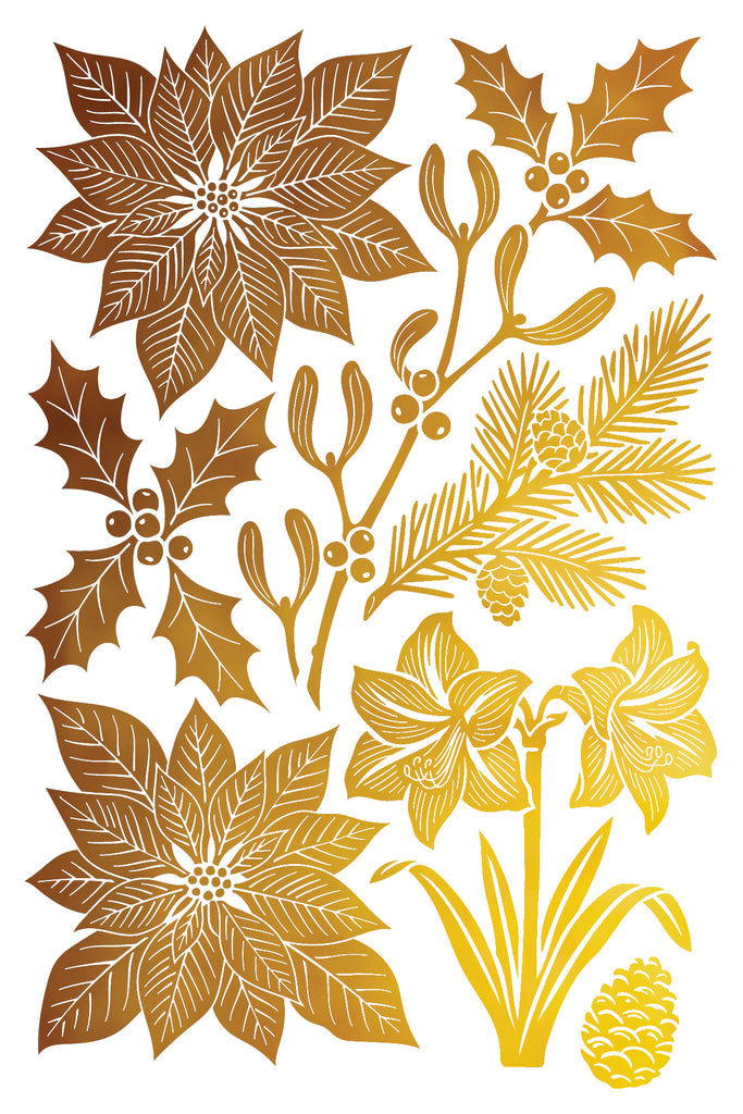 Gilded Angels Sing IOD Decor Foil Transfer