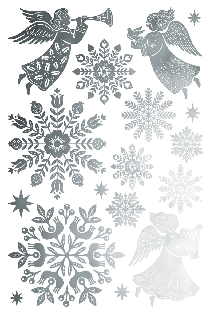 Gilded Angels Sing IOD Decor Foil Transfer