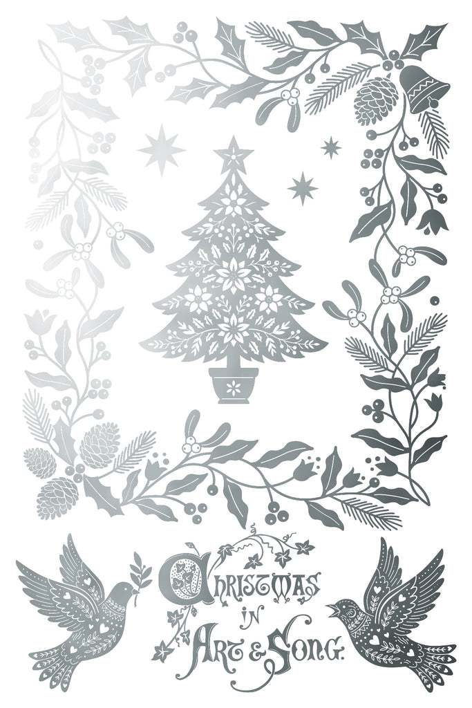 Gilded Angels Sing IOD Decor Foil Transfer