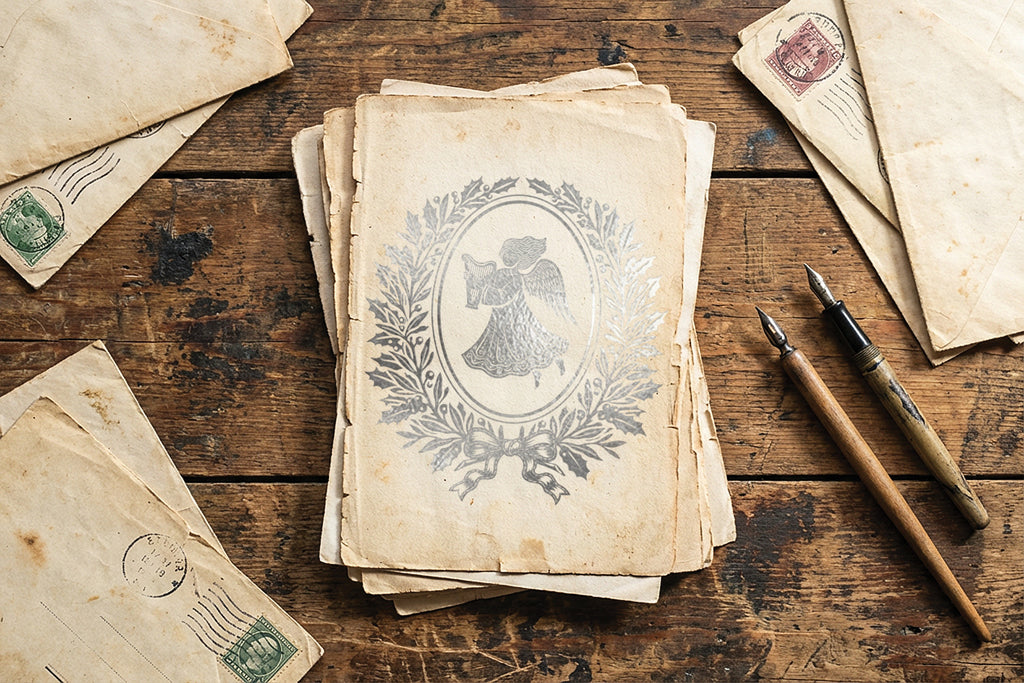 Gilded Angels Sing IOD Decor Foil Transfer