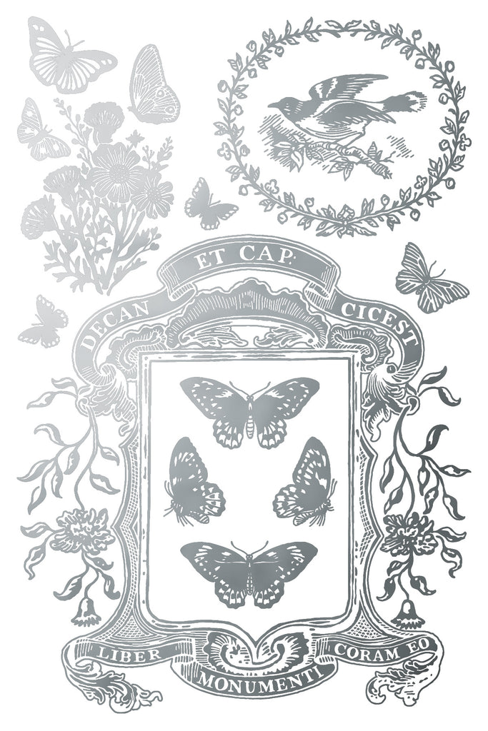Gilded Papillon IOD Decor Foil Transfer - DEJA VU BOUTIK