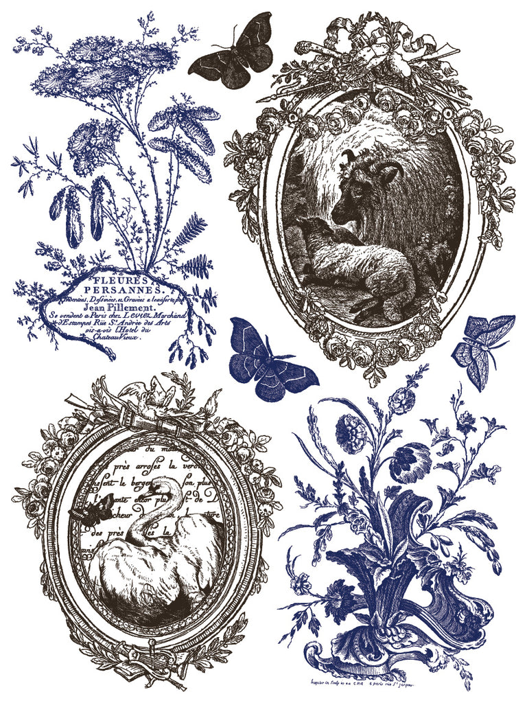 Hameau De La Reine IOD Paint Inlay - DEJA VU BOUTIK