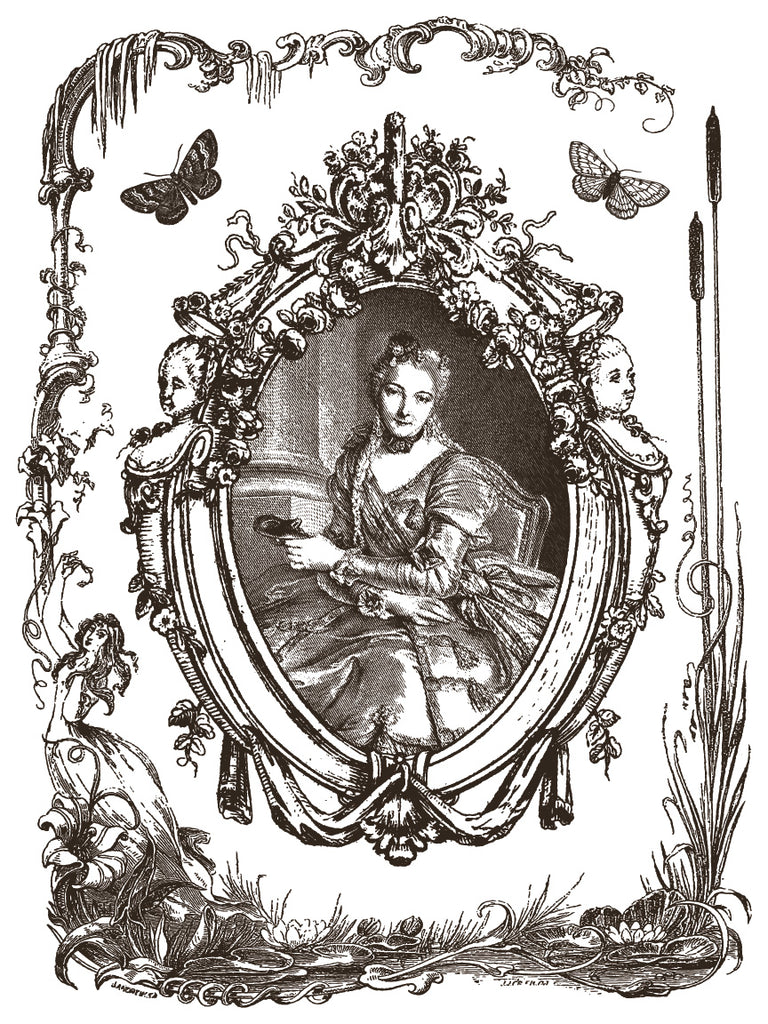 Hameau De La Reine IOD Paint Inlay - DEJA VU BOUTIK