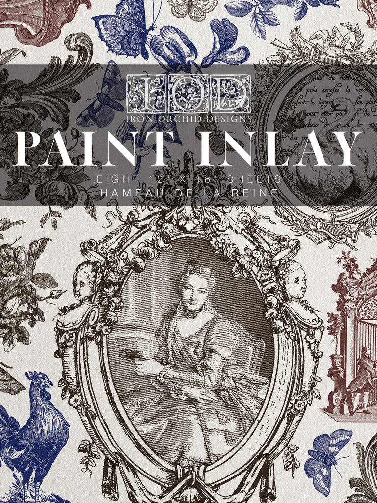 Hameau De La Reine IOD Paint Inlay - DEJA VU BOUTIK
