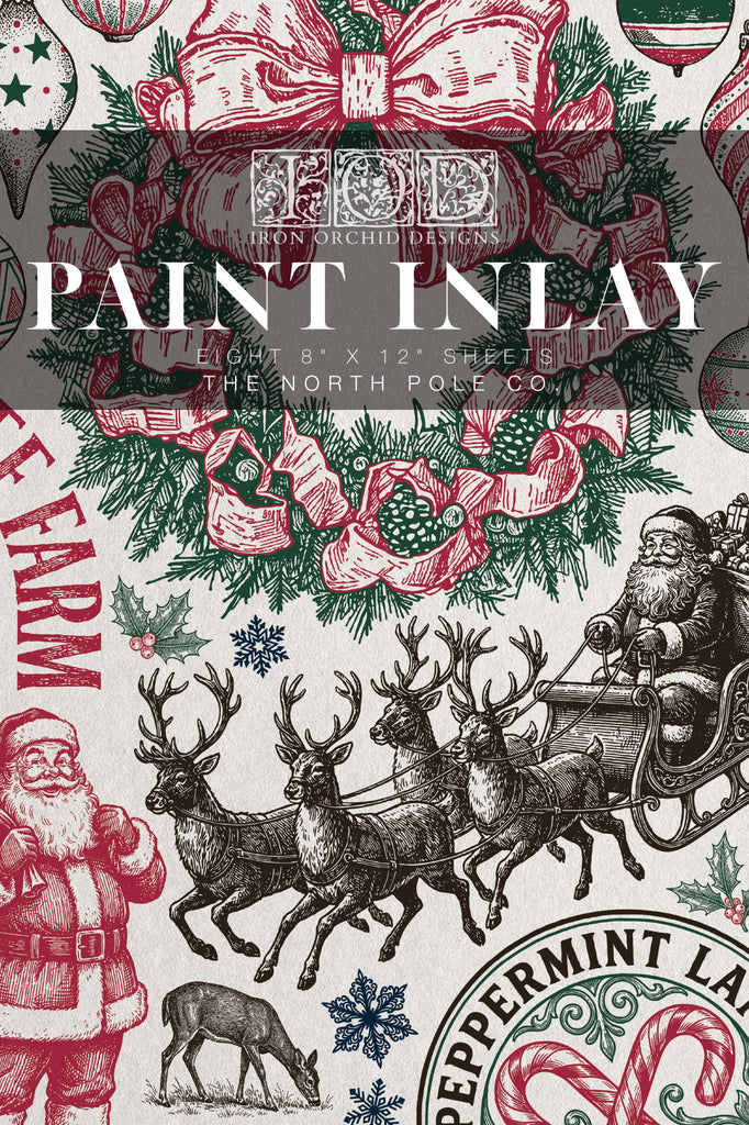The North Pole Co. IOD Paint Inlay