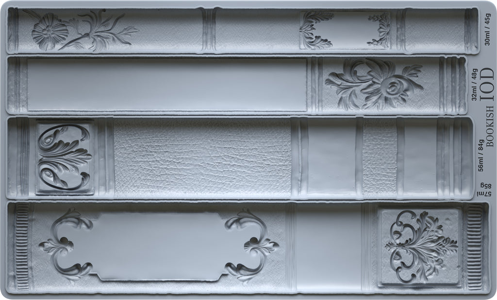 Bookish IOD Decor Mould - DEJA VU BOUTIK