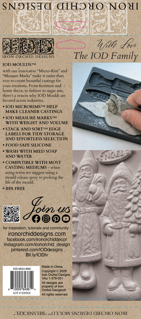 Belsnickel IOD Decor Mould (Limited Edition)