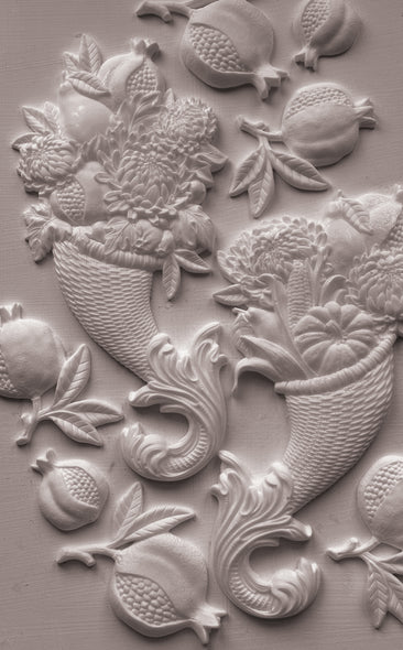 Cornucopias IOD Decor Mould