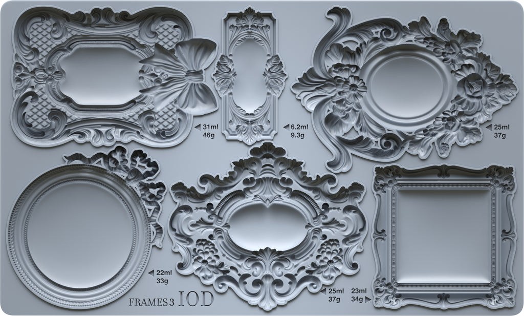 Frames 3 IOD Decor Mould - DEJA VU BOUTIK