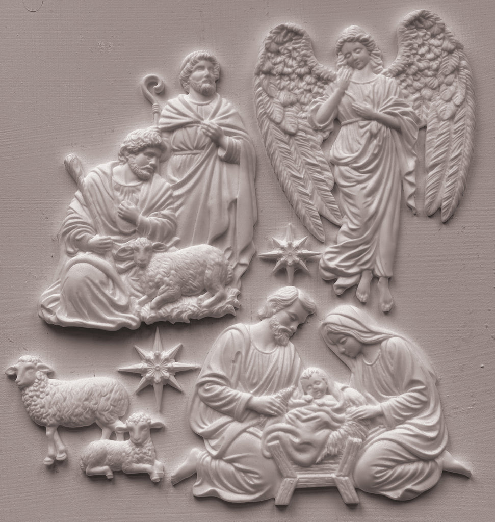 Silent Night IOD Decor Mould (Limited Edition)
