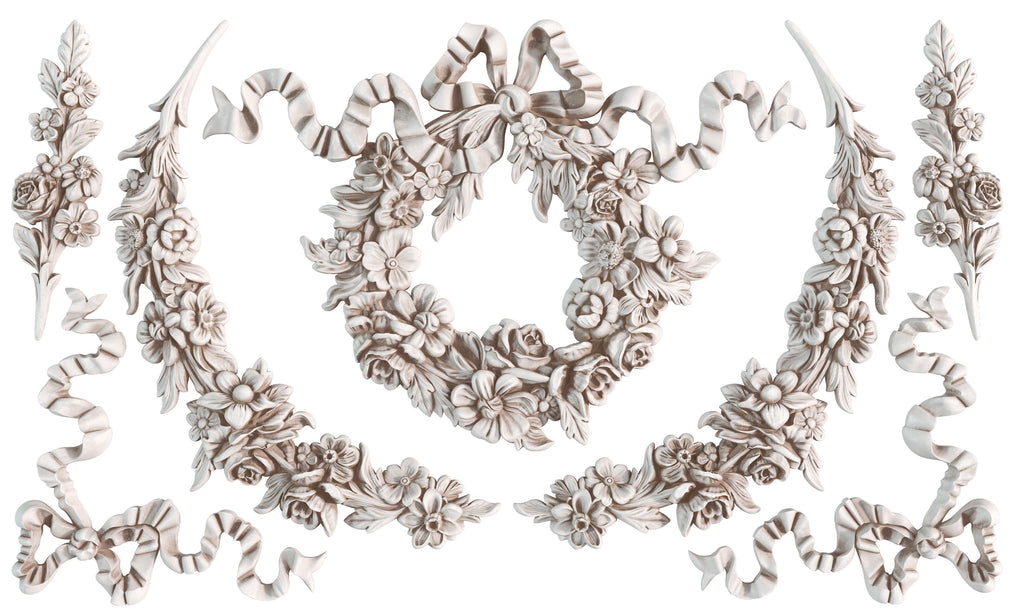 Wreath & Swags IOD Decor Mould - DEJA VU BOUTIK