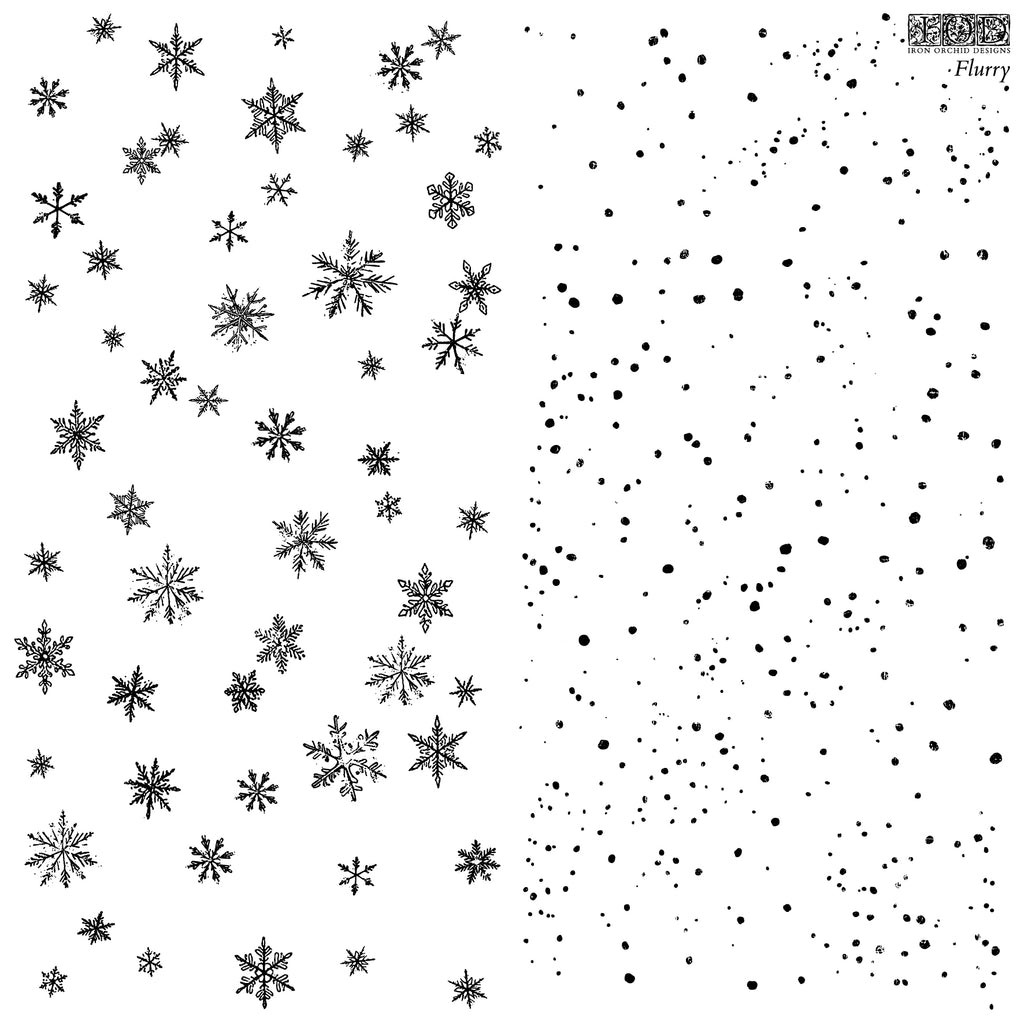 Flurry IOD Decor Stamp (Limited Edition)