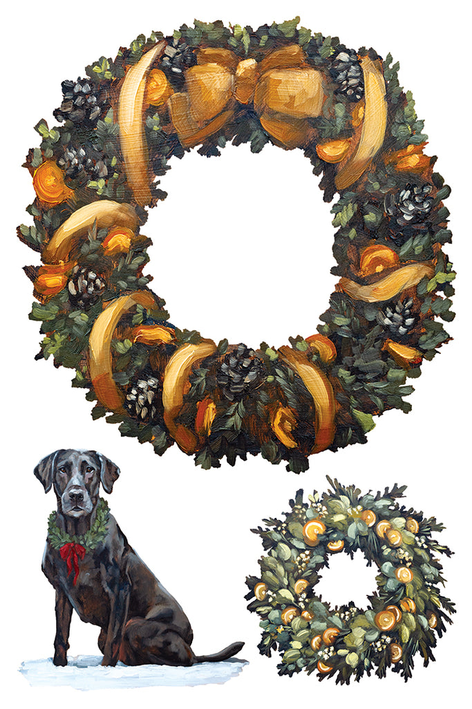 A Cotswold Christmas IOD Decor Transfer (Limited Edition)