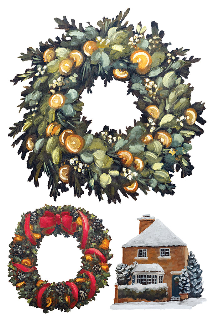 A Cotswold Christmas IOD Decor Transfer (Limited Edition)