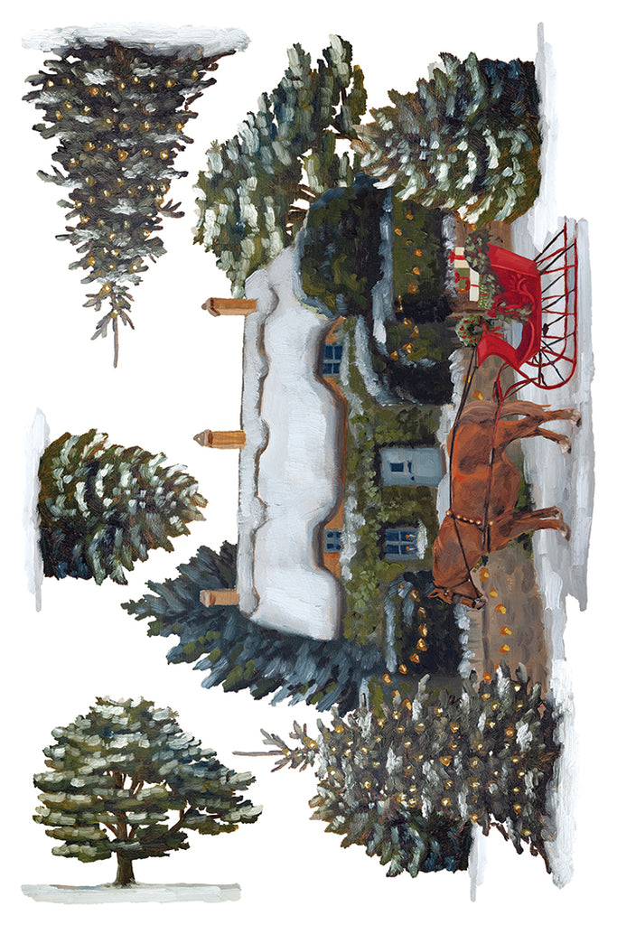 A Cotswold Christmas IOD Decor Transfer (Limited Edition)